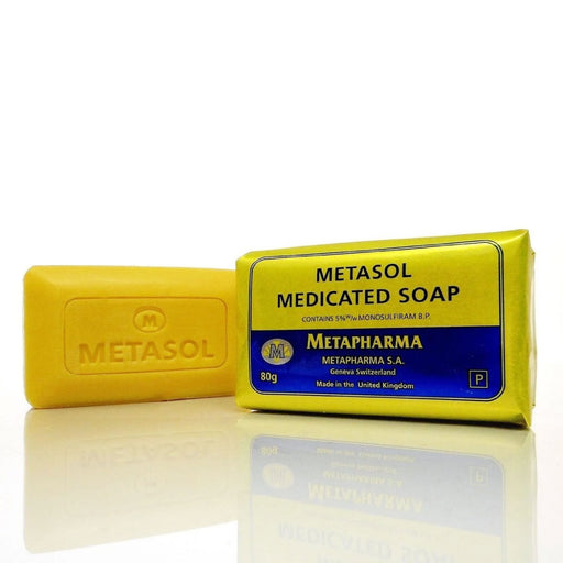 Metasol Medicated Soap 80Gr 2.82 Oz.