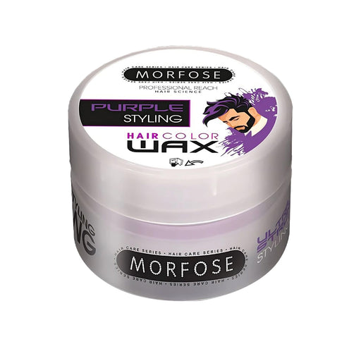 Morfose Ossion Hair Color Wax, Purple, 3.38 oz 100ml