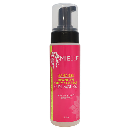 Mielle Organics Brazilian Curly Cocktail Curl Mousse, 7.5 Oz.
