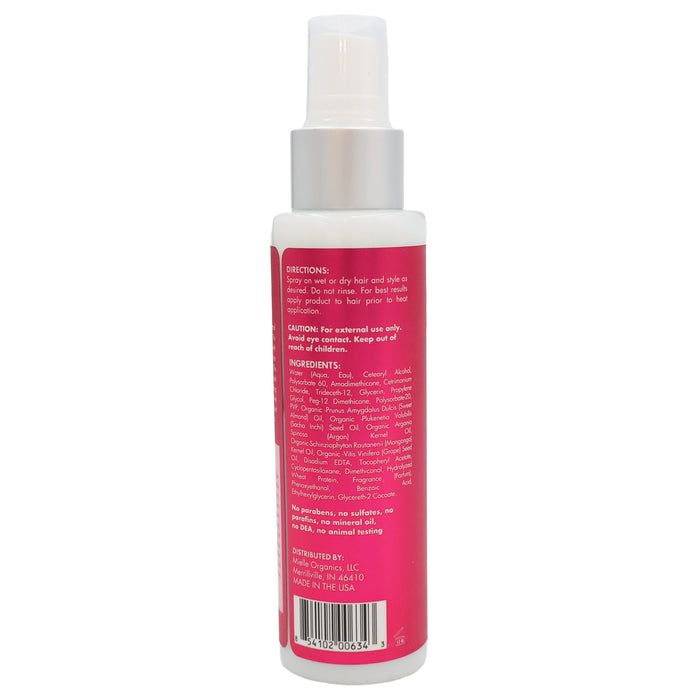 Mielle Mongongo Oil Thermal Heat Protectant Spray, 4 Oz