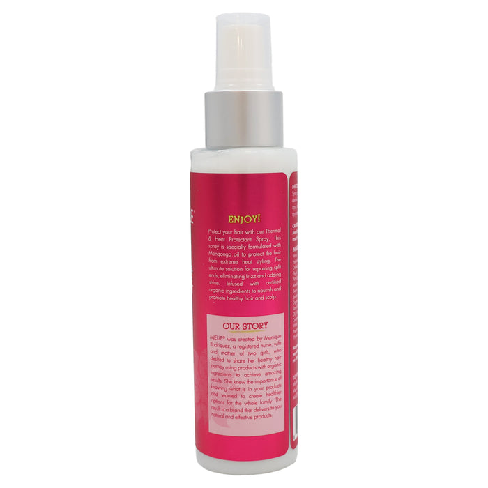 Mielle Mongongo Oil Thermal Heat Protectant Spray, 4 Oz