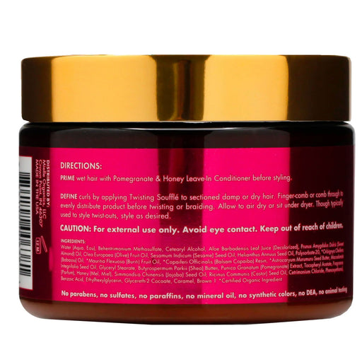 Mielle Twisting Souffle, Pomegranate & Honey 12 Fl Oz