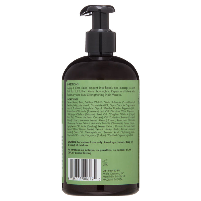 Mielle Rosemary Mint Strengthening Shampoo 12 Fl Oz, Adult Unisex