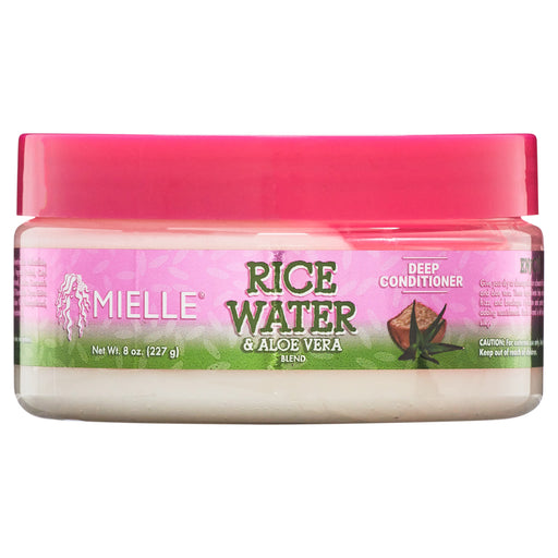 Mielle Rice Water Aloe Vera Deep Conditioner, 8 Oz.