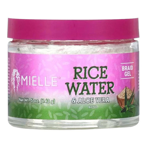 Mielle Rice Water Aloe Vera Braid Gel 5 Oz