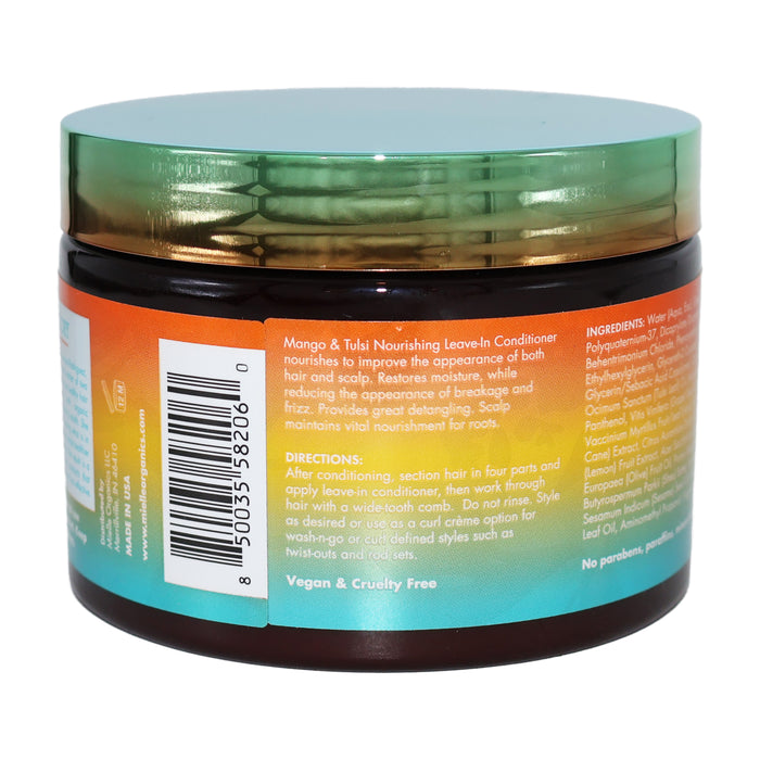Mielle Mango and Tulsi Nourishing Leave-In Conditioner, 12 Oz.