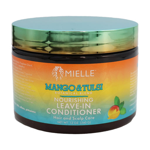 Mielle Mango and Tulsi Nourishing Leave-In Conditioner, 12 Oz.