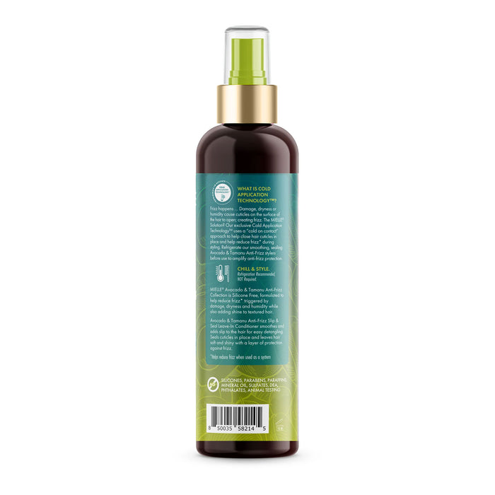 Mielle Avocado and Tamanu Anti Frizz Leave In Conditioner, 8 Oz.