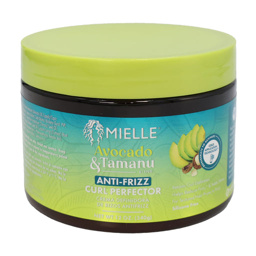 Mielle Avocado and Tamanu Anti Frizz Curl Perfector, 12 Oz.