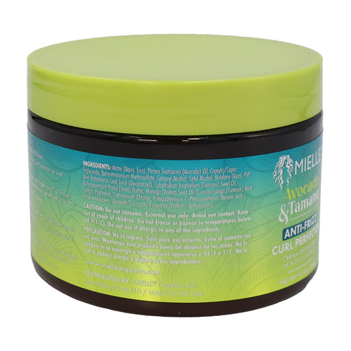 Mielle Avocado and Tamanu Anti Frizz Curl Perfector, 12 Oz.