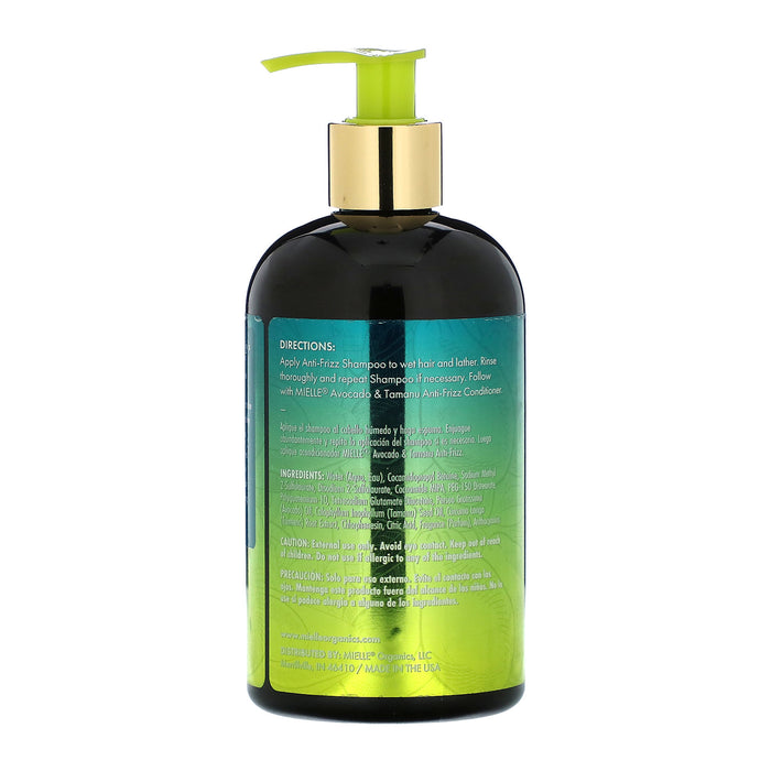 Mielle Avocado and Tamanu Anti Frizz Shampoo, 12 Oz.