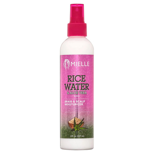 Mielle Rice Water Aloe Vera Hair Braid Scalp Moisturizer, 8 Oz