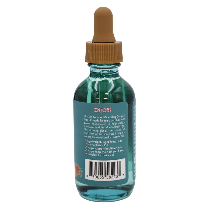 Mielle Sea Moss Anti Shedding Scalp Hair Oil, 2 Oz.