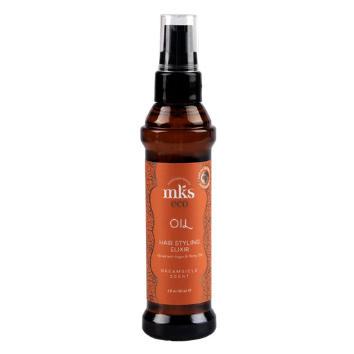 MKS eco Oil Hair Styling Elixir Dreamsicle Scent, 2 Oz.