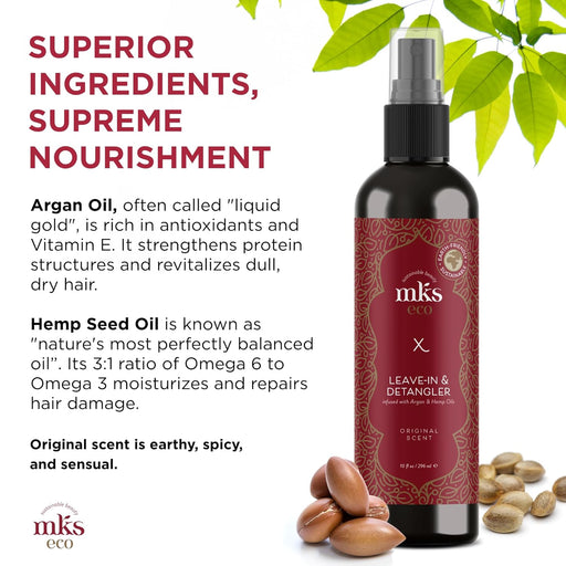 MKS eco X Detangler Original Scent, 4 Oz.