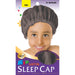 Qfitt Kids Satin Sleep Cap, Black