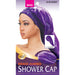 Qfitt Braid Shower Cap Super Jumbo Assorted Color 12/PK