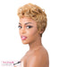 Synthetic Hair Iron Friendly Wig Modern,3S/Honey Gold