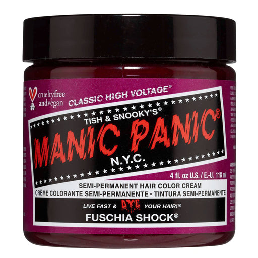 Manic Panic Semi Hair Color Fuschia Shock 11013 110139 4oz