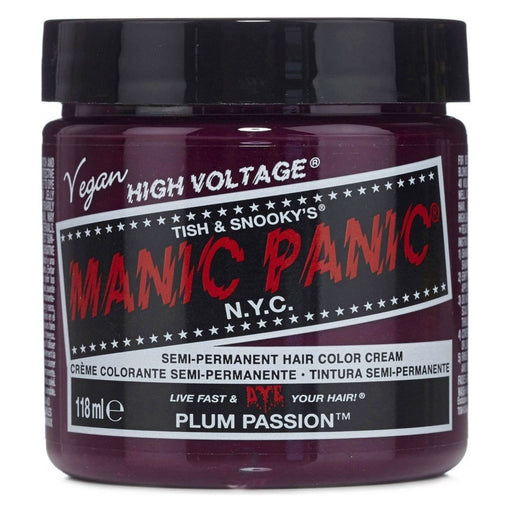 Manic Panic Semi Hair Color Plum Passion 11021 4oz