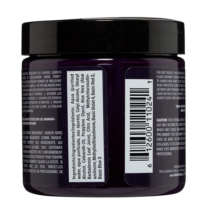 Manic Panic Semi Hair Color Purple Haze 11024 110245 4oz