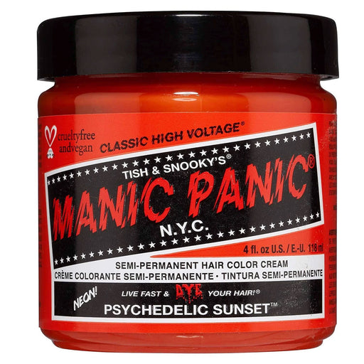 Manic Panic Semi Hair Color Psychedelic Sunset 11044 4oz