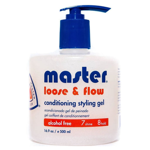 Master Well Comb Loose & Flow Alcohol Free Conditioning Styling Gel, 16.9 Oz