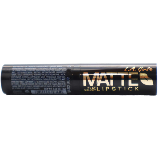 LA Girl Matte Flat Velvet Lipstick, Carried Away, GLC802