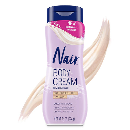Nair Hair Remover Lotion with Cocoa Butter and Vitamin E, 7.9 Oz.
