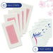 Nair Legs and Body Wax Ready Strips Orchid and Cherry 40 Wax Strips and 6 Post Wipes