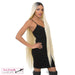 Synthetic Iron Friendly Full Wig - Niki,Off Black Top With Platinum Blonde Ends