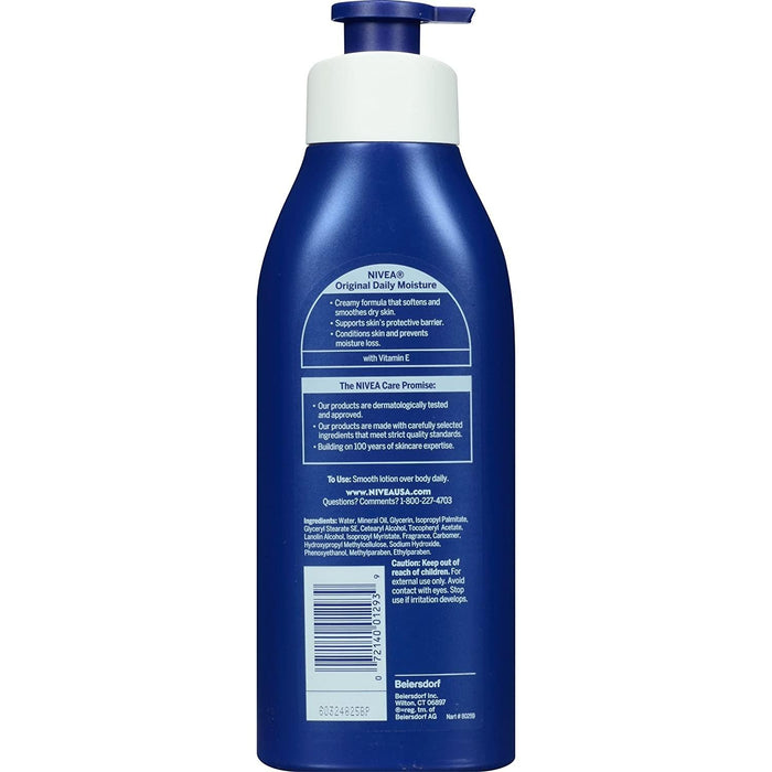 Nivea Daily Lotion Original Moisture 16.9 Oz.