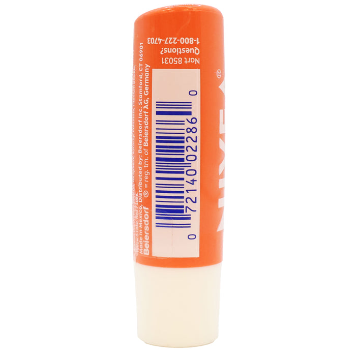 Nivea Lip Care Peach, 0.17 Oz.
