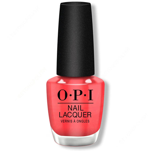 OPI Nail Lacquer I Eat Mainely Lobster 15 mL. 0.5 Oz.