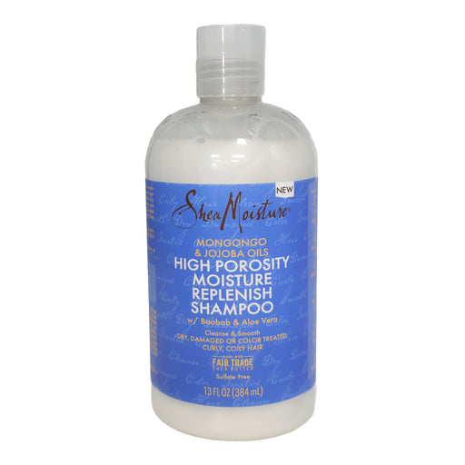 SheaMoisture High Porosity Moisture Replenish Shampoo, 13 Oz