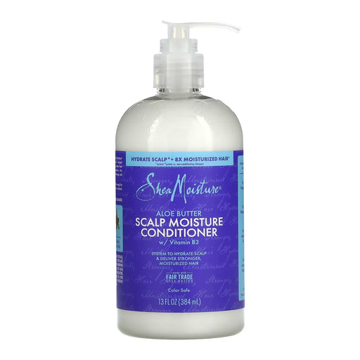 Shea Moisture Scalp Moist Aloe Buter Conditioner, 13 Oz.