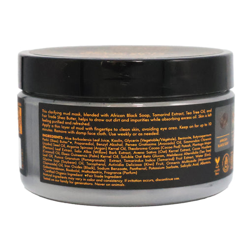 Shea Moisture African Black Soap Problem Skin Facial Mask, 4 Oz.