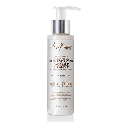 Shea Moisture 100 Virgin Coconut Oil Face Milk Cleanser, 4 Oz.