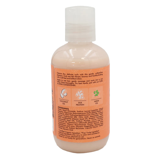 SheaMoisture Coconut Hibiscus Curl Shine Shampoo Travel Size 3.2 Oz.