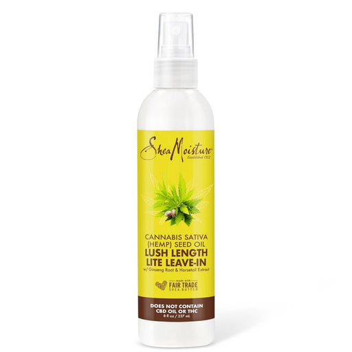 Shea Moisture Hemp Seed Oil Lush Length Lite Leave In, 8 Oz.
