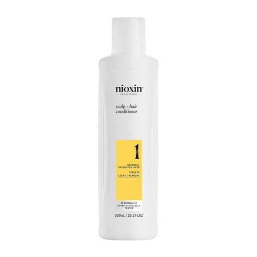 NIOXIN System 1 Scalp Therapy Conditioner For Natural Hair With Light Thinning, 10.1 Oz.
