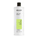 NIOXIN System 2, Cleanser Shampoo For Natural Hair with Progressed Thinning, 16.9 Oz.