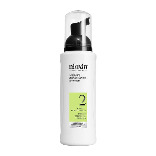 NIOXIN System 2 Leave In Treatment For Natural Hair with Progressed Thinning, 1.7 Oz.
