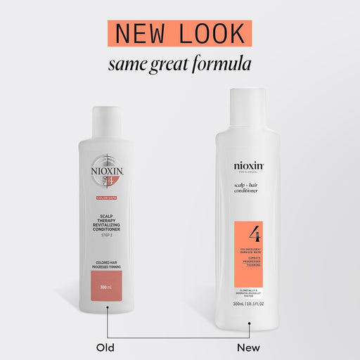 NIOXIN System 4 Conditioner For Colored Hair With Progressed Thinning, 16.9 Oz.