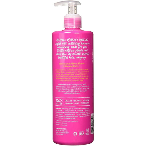 Not Your Mothers Naturals Tahitian Gardenia Flower Mango Butter Curl Defining Conditioner 16 Oz