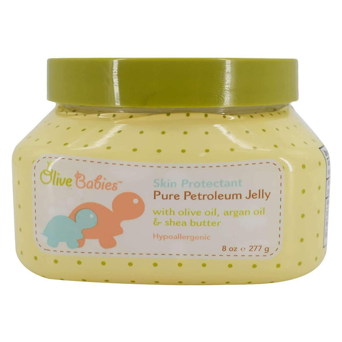 Olive Babies Skin Protectant Pure Petroleum Jelly, 8 Oz.