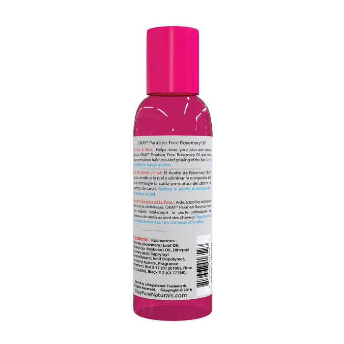 Okay Blended Rosemary Oil For Hair and Skin 2 Oz.