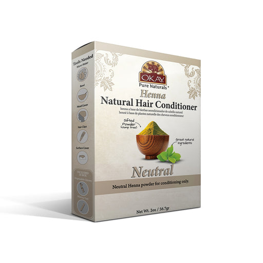 Okay Herbal Henna Natural Hair Color Neutral Henna 2 Oz.