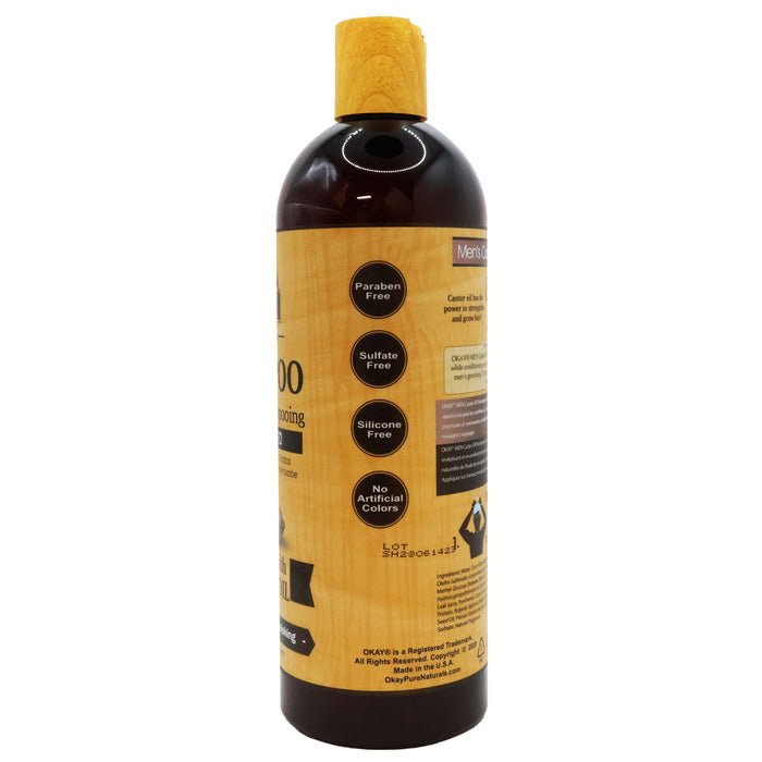 OKAY for MEN Beard and Hair Shampoo 16Oz.