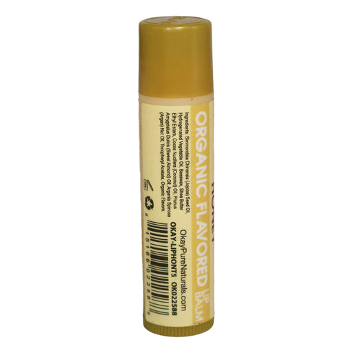 Okay Organic Flavor Lip Balm Honey, 0.18 Oz.